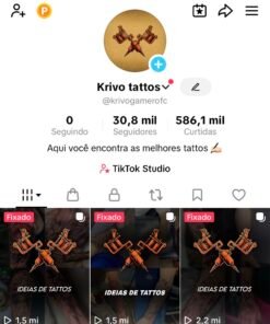 CONTA TIKTOK 30K DE SEGUIDORES + TIKTOK SHOP + ENGAJAMENTO