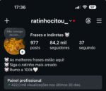 Instagram de entretenimento ótimo para monetizar 84,2 mil seguidores