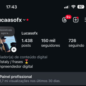 Nicho frases virais primo 150 mil seguidores