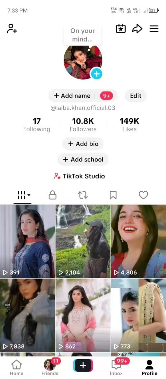 Conta TikTok Monetizada EUA – 10.800+ Seguidores Pronta para produzir conteúdo e ganhar em dólar