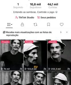 CONTA TIKTOK 10,8K SHOP NEGADO/MONETIZAÇÃO