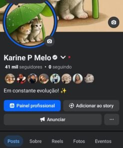 Perfil monetizado 41 mil seguidores