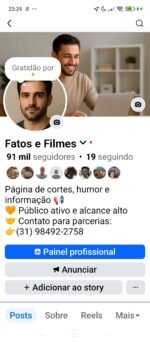 FACEBOOK Fatos e Filmes 85 mil seguidores