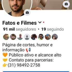 FACEBOOK Fatos e Filmes 85 mil seguidores