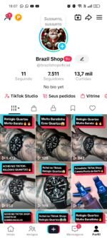 TikTok 7K + R$1120,33 Saldo Preso TikTok Shop - Imagem 2