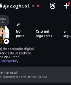 INSTAGRAM COM +12,5K ENGAJADO