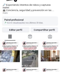 Insta Espanhol 88k seguidores 9milhões de alcance