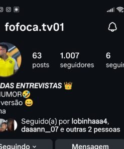 Conta Instagram com + de 1K