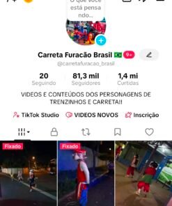 CONTA TIKTOK 81K MONETIZADA