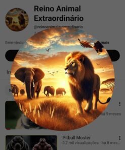 Canal Animais 7,77 mil inscritos