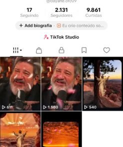 Conta tiktok com shop ativo.✅️ de 2 mil seguidores