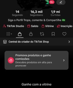 ✅️ VENDO ESTA CONTA DO TIK TOK COM 16.3K. LEIA A DESCRIÇÃO ✅️