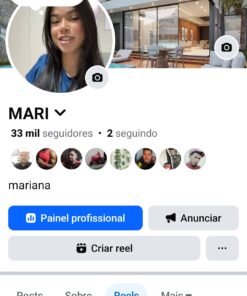 Pagina 33k tenho outras contas maiores por isso vou vender essa pagina ,não tenho tempo de administrar