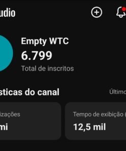 Canal de Aviação Militar e Afins 6,79 mil inscritos