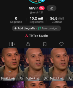 Conta Tik Tok BR 10 Mil Seguidores Monetizada & Sem Shop - sem doc