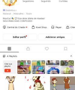 Conta Kwai 57K seguidores