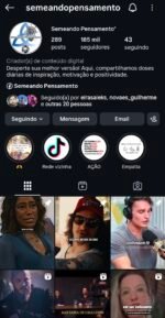 Pagina Instagram (185 mil seguidores) + Tiktok (136 mil) viralizadas