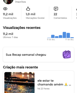 Conta do YouTube 403 inscritos