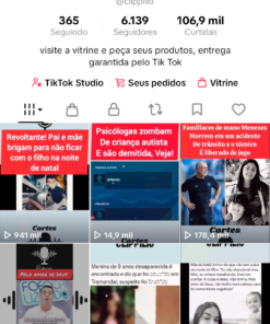 Conta tikTok 6139 Seguidores