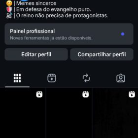 Página cristã 16 mil seguidores