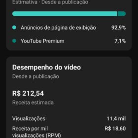 Canal de histórias emocionantes 2,47 mil inscritos
