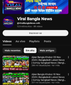 Canal monetizado 12,9 mil inscritos