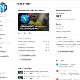 CANAL DE FUTEBOL- NAPOLI ITALIA 981 inscritos