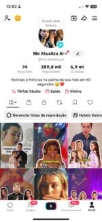 🔥 CONTA TIKTOK TOTALMENTE PRONTA PRA USO E ESCALA 🔥 **MONETIZADO** 390 MIL seguidores