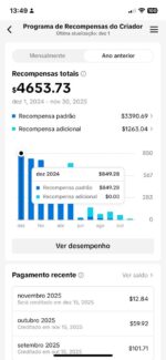 🔥 CONTA TIKTOK TOTALMENTE PRONTA PRA USO E ESCALA 🔥 **MONETIZADO** 390 MIL seguidores - Imagem 3
