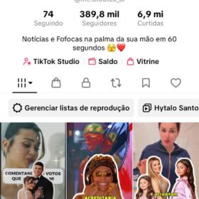 🔥 CONTA TIKTOK TOTALMENTE PRONTA PRA USO E ESCALA 🔥 **MONETIZADO** 390 MIL seguidores