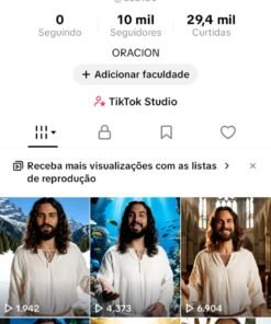 CONTA TIKTOK MONETIZADA (ESTADOS UNIDOS) 10.000 SEGUIDORES