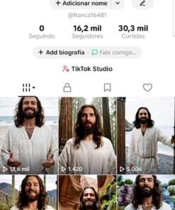 CONTA TIKTOK MONETIZADA (FRANÇA) 16.300 SEGUIDORES