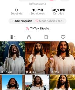 CONTA TIKTOK MONETIZADA (FRANÇA) 16.400 INSCRITOS