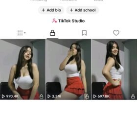 Conta TikTok monetizada 105k de seguidores