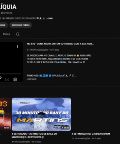 Vendo Canal Youtube 15 mil inscritos 3 milhões de views + 2 canais extra