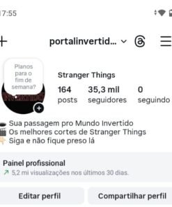 PERFIL DE SÉRIE 41,4 mil seguidores