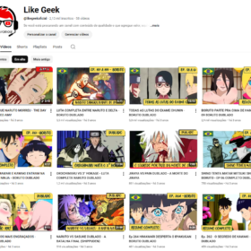 Canal de ANIMEs, 2k de inscritos, quase MONETIZADO
