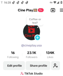 TikTok Gringo Monetizado +24k Seguidores