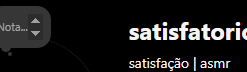 Conta Instagram 3.133 de seguidores - @satisfeito.asmr