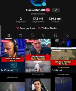 Conta Tiktok 17,2K de seguidores!!