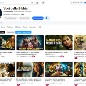 Canal HISTÓRIA BÍBLICAS em italiano MONETIZADO Já fez mais de 6k de reais (RPM 19,00)) 3400 Inscritos