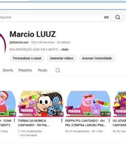 CANAL DE MUSICA (PARODIA) 35,9 mil inscritos