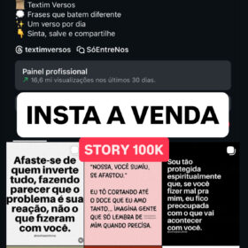 INSTA DE FRASES RENDENDO com +1 Milhão de Seguidores