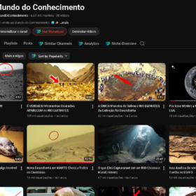 Canal mundo do conhecimento 4,47 mil inscritos