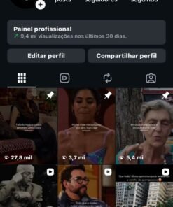 Instagram de motivação 11.4K disponivel