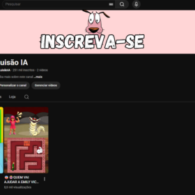 CANAL DE SHORTS PARADO MONETIZADO 251 mil inscritos