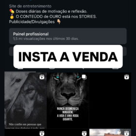 INSTA MOTIVACAO com 662 mil Seguidores