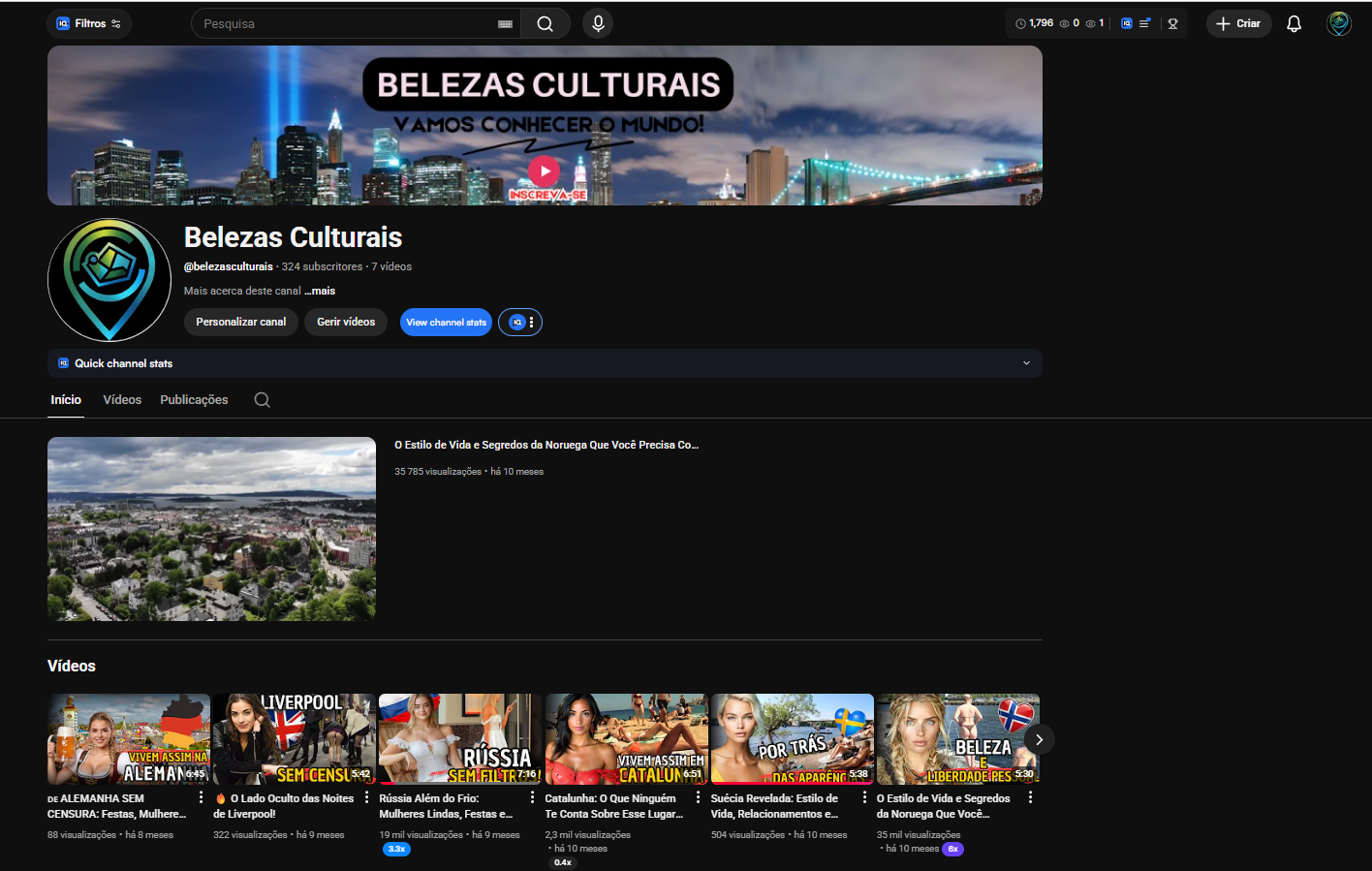 Captura de tela 2026-01-06 095106 VENDO CANAL NÃO MONETIZADO MAS JA ESTÁ NO CAMINHO... 324 inscritos - Imagem 1