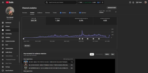 Canal com 1,13 mil inscritos - Imagem 3