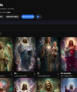 CANAL com 1,500 inscritos Shorts RELIGIOSO - SEM NENHUMA RESTRIÇÃO